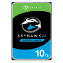Seagate Skyhawk Ai 10Tb 256Mb Cache 3.5 Inch Internal Surveillance Hard Disk Drive - Sata Iii 6 Gb S Interface 3 Year Warranty