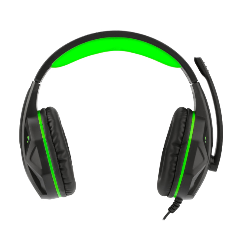 T-dagger Cook 3.5mm Gaming Headset - Black/green