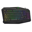 T-Dagger Tanker Rgb 104Key 25 Non-Conflict Membrane Gang Keyboard - Black