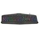 T-Dagger Tanker Rgb 104Key 25 Non-Conflict Membrane Gang Keyboard - Black