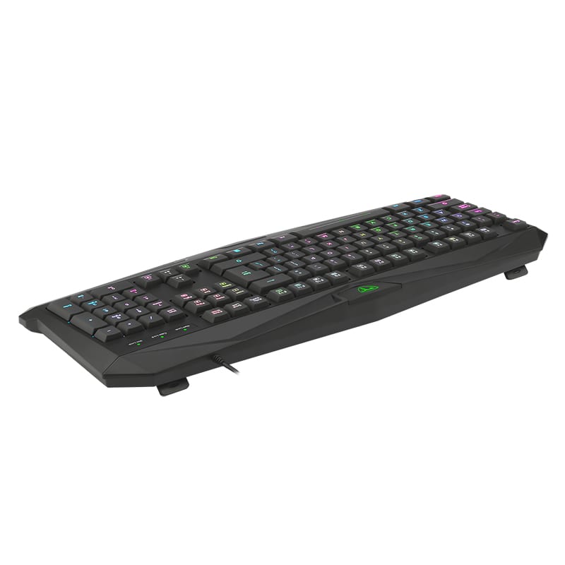 T-Dagger Tanker Rgb 104Key 25 Non-Conflict Membrane Gang Keyboard - Black