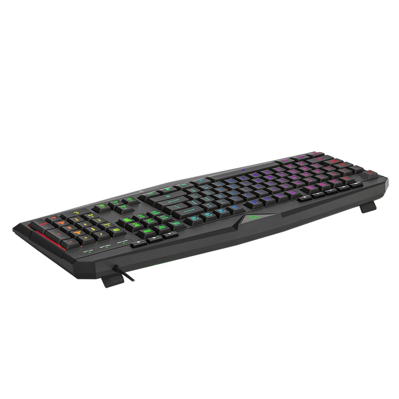 T-Dagger Submarine Rgb Colour Lighting 104-107 Key 150Cm
 Cable 19 Non-Conflict Keys Gang Keyboard - Black