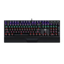 T-Dagger Destroyer 104 Key Wrist Guard Rainbow Backlit Gang Mechanical Keyboard - Black
