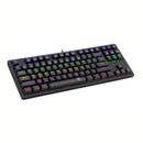T-Dagger Bali Tenkeyless Rainbow Led Mechanical Gang Keyboard - Black