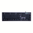 T-Dagger Bermuda Blue-Ice Led Backlit 150Cm Cable 104 Key Mechanical Keyboard - Black