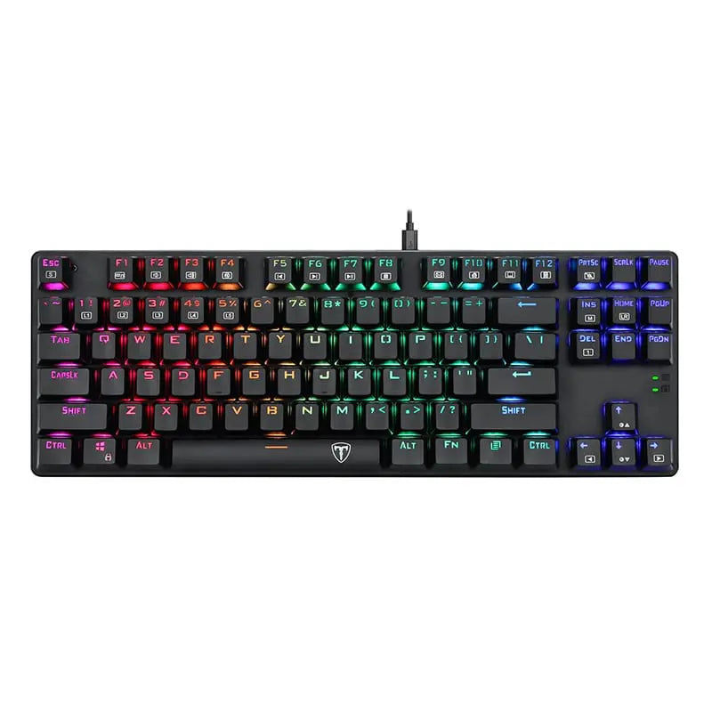 T-Dagger Bora Tenkeyless Rgb Led Mechanical Gang Keyboard - Black