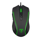 T-Dagger Private 3200Dpi 6 Button 180Cm Cable Ergo-Design Rgb Backlit Gaming Mouse - Black