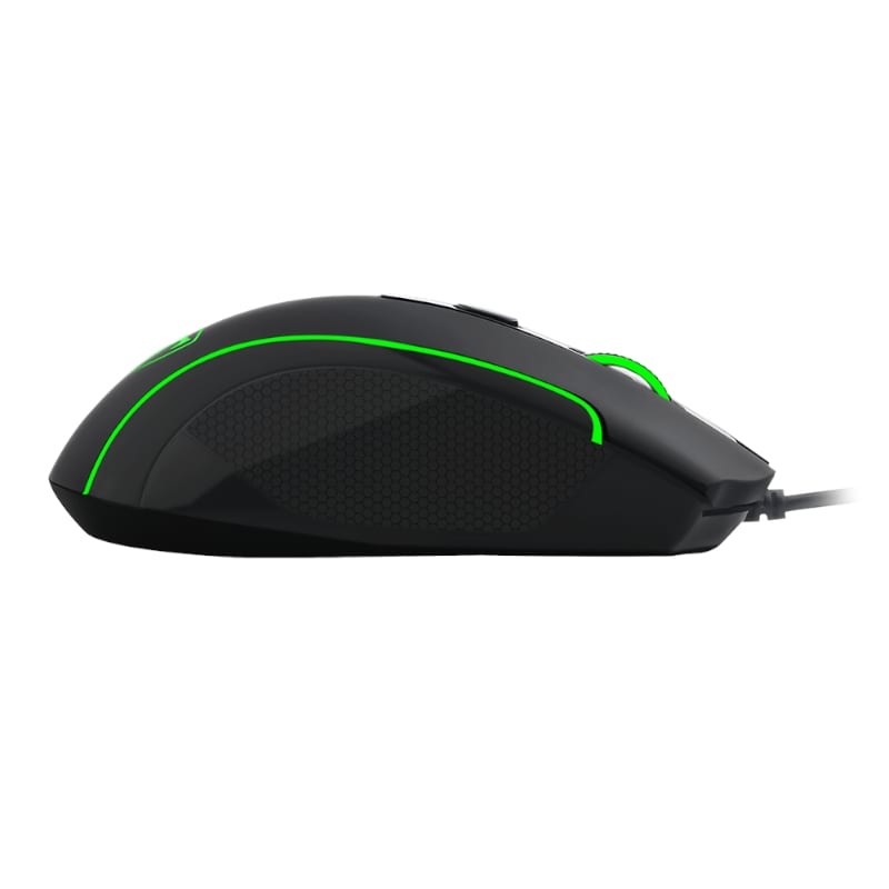 T-Dagger Private 3200Dpi 6 Button 180Cm Cable Ergo-Design Rgb Backlit Gaming Mouse - Black