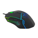 T-Dagger Senior 4800Dpi 7 Button 180Cm Cable Ambi-Design Rgb Backlit Gaming Mouse - Black