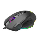 T-Dagger Battle 8000Dpi 10 Button 180Cm Cable Rgb Backlit Gaming Mouse - Black
