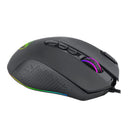 T-Dagger Battle 8000Dpi 10 Button 180Cm Cable Rgb Backlit Gaming Mouse - Black