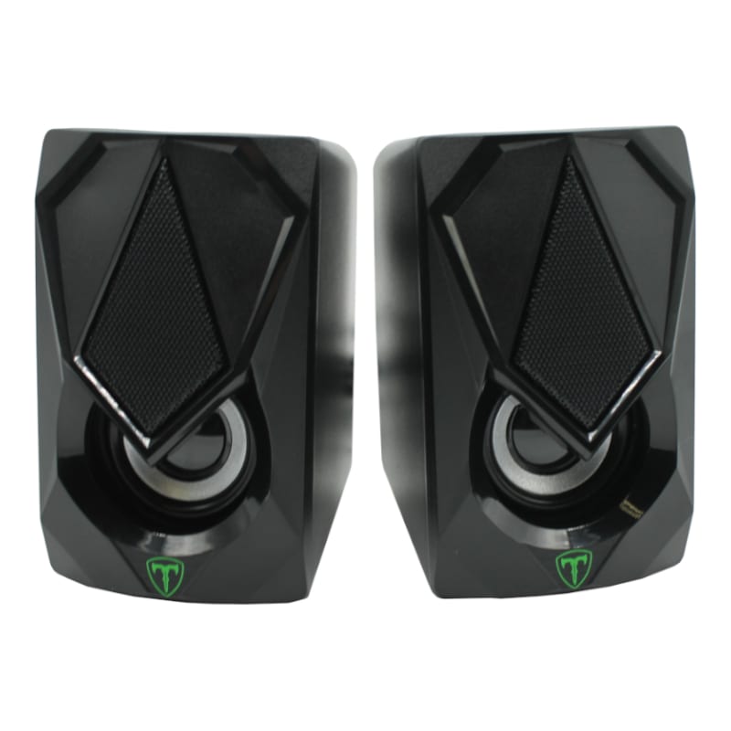 T-dagger T-tgs500 2 X 3w|3.5mm|rgb Speakers - Black