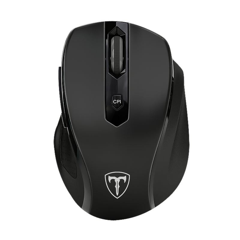 T-dagger Corporal 2400dpi 6 Button|wireless|ergo-design Gaming Mouse - Black