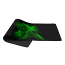 T-Dagger Geometry Large Size 780Mm X 300Mm X 3Mm Speed Design Printed Gaming Mouse Pad Black And Green