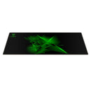 T-Dagger Geometry Large Size 780Mm X 300Mm X 3Mm Speed Design Printed Gaming Mouse Pad Black And Green