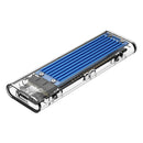 Orico Nvme M.2 Ssd Enclosure 10Gbps (2Tb Max) - Blue