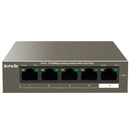Tenda 5 Port With 4 Port Poe 58W Desktop Switch Tef1105P-4-63W