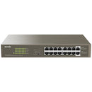 Tenda 16 Port Gigabit Poe 135W 2 Gigabit Poe Combo Switch Teg1116P-16-150W