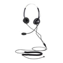 Calltel T800 Stereo-Ear Headset - Noise-Cancelling Mic -
 Rj9 Reverse