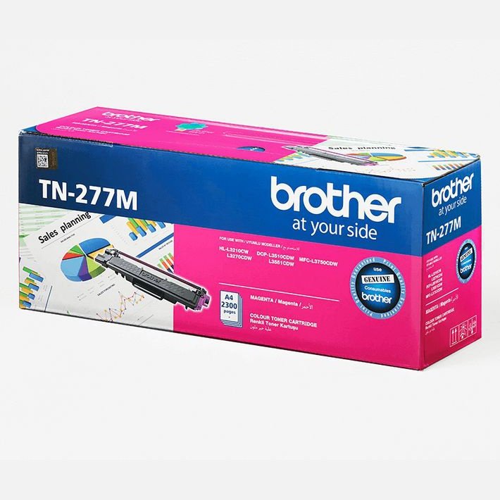Brother Magenta Toner Cartridge For Hll3210Cw Dcpl3551Cdw Mfcl3750Cdw