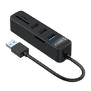 Orico Usb3.0 To 1x Usb 3.0 | 2x Usb2.0 + Sd|tf Hub Bk
