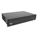 EATON 16-PORT USB CHARGING STATION WITH SYNCING USB CHARGER OUTPUT 2U RACK-MOUNT