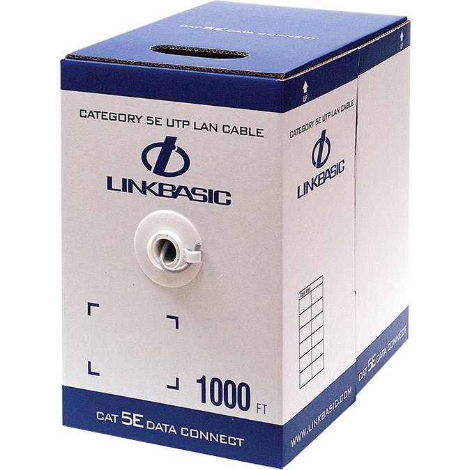 Linkbasic 305M Box Cat5E Solid Utp Cable