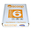 Scoop 100M Box Cat6 Cca White Utp Cable