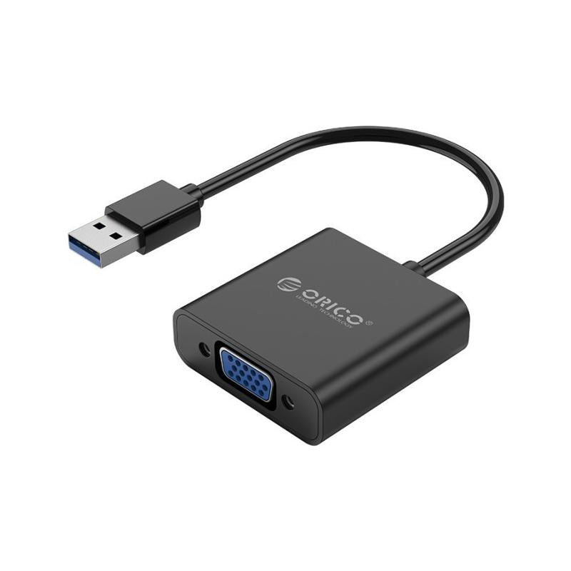 Orico Usb 3.0 To Vga Adapter - Black
