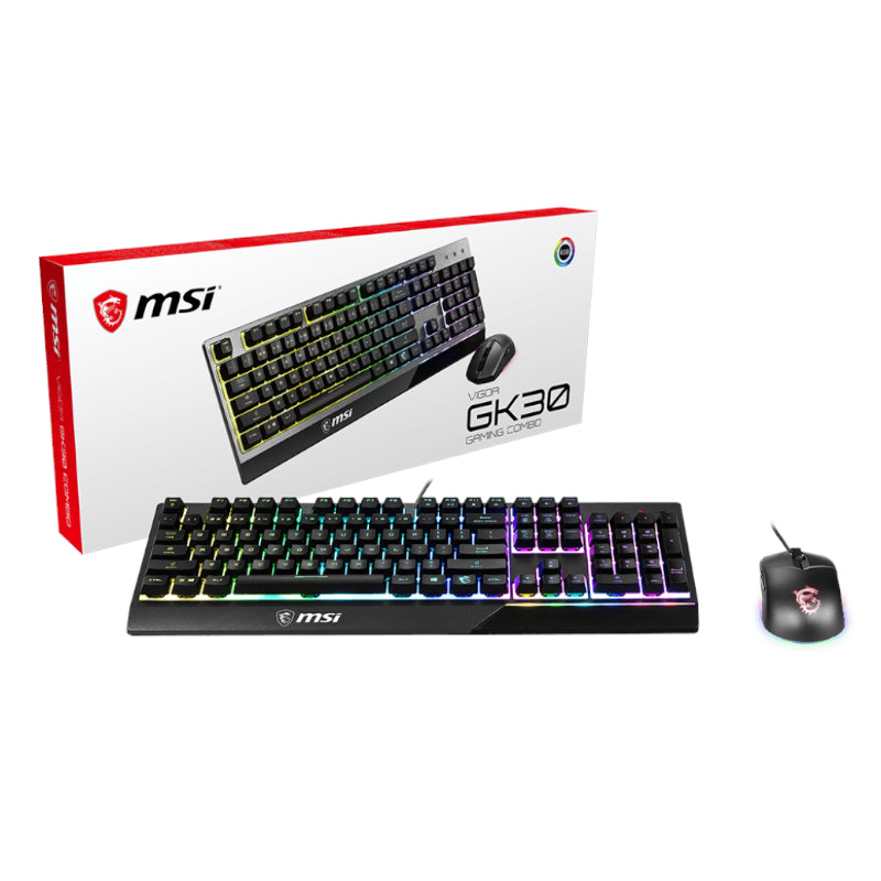 Msi Kb Combo 2In1 Kbandmouse Vigor Gk30 Bk