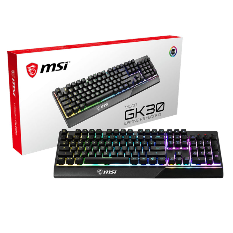 Msi Kb Vigor Gk30 Rgb Bk