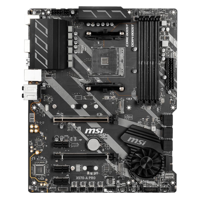 Msi X570-A Pro Amd Am4 Atx Gaming Motherboard