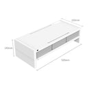 Orico 14Cm Desktop Monitor Stand With Drawers - White