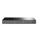 TP-LINK TP-LINK 52 PORT L2 SWITCH - 48X 1GBE PORTS 4X 1GBPS SFP PORTS RACKMOUNT FORM FACTOR