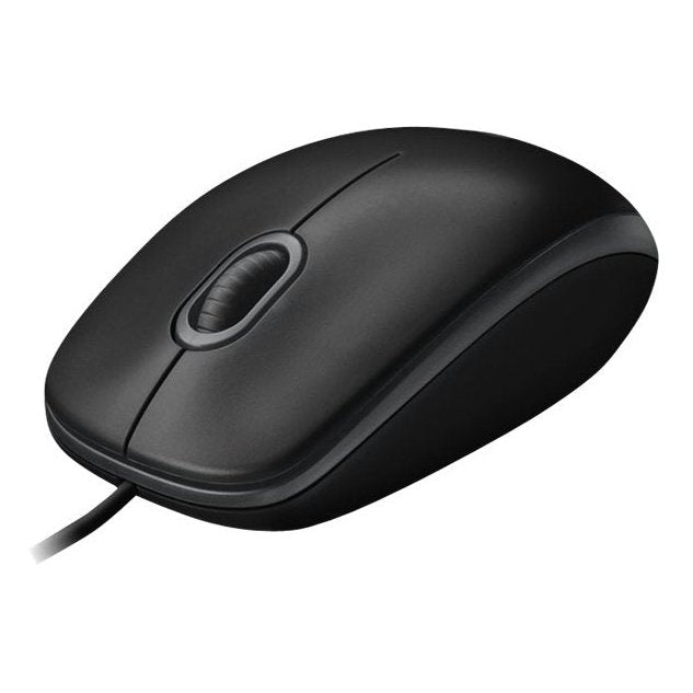Logitech B100 Optical Usb Mouse For Bus - Black - Usb - N A - Emea - Hendrix White Box B100