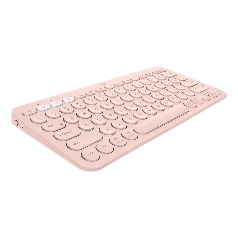 Logitech® K380 Multi-Device Bluetooth® Keyboard - Rose - Us Int'L - Bt - N/A - Intnl