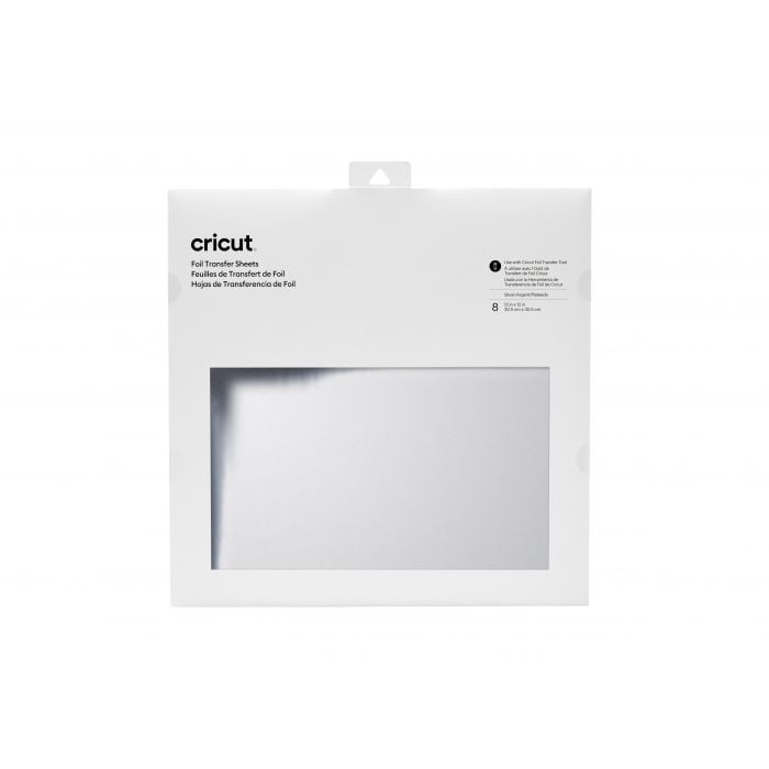 Cricut Transfer Foil Sheets 30X30Cm 8 Sheets (Silver)