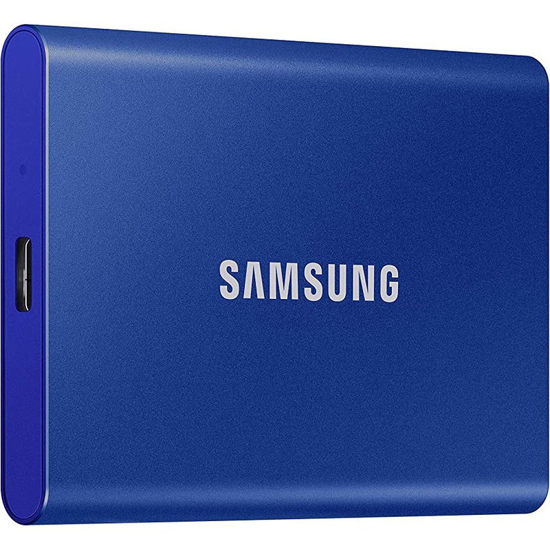 Samsung T7 Portable Ssd 2 Tb Transfer Speed Up To 1050 Mb S Usb 3.2 (Gen2 10Gbps) Backwards Compatible Aes 256-Bit Hardware