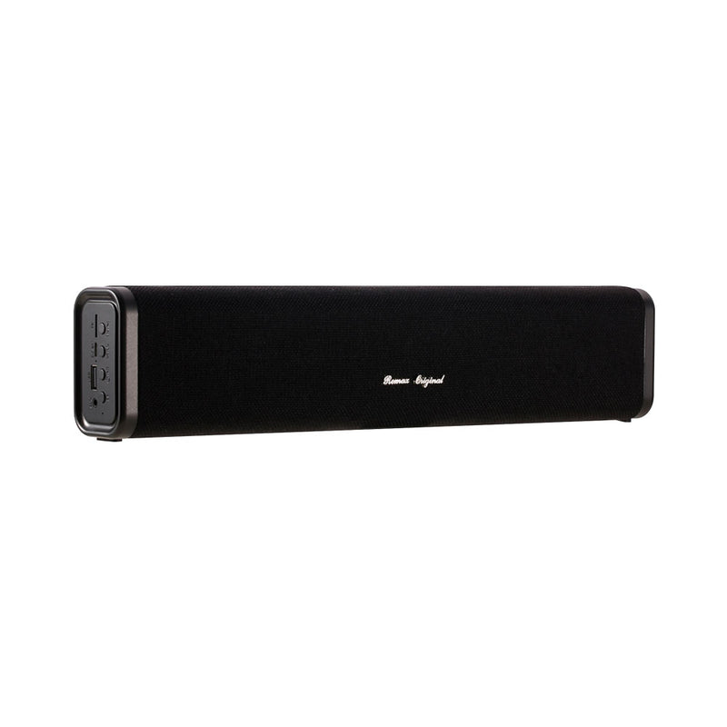 Remax Desktop Fabric Dual 5W Bluetooth Speaker - Black (Rb-M33)
