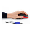 Logitech M190 Full-Size Wireless Mouse - Red - 2.4Ghz - N A - Emea - M190