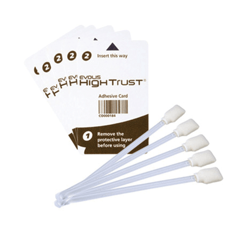 Evolis Regular Cleaning Kit (5 Adhesive Cards)