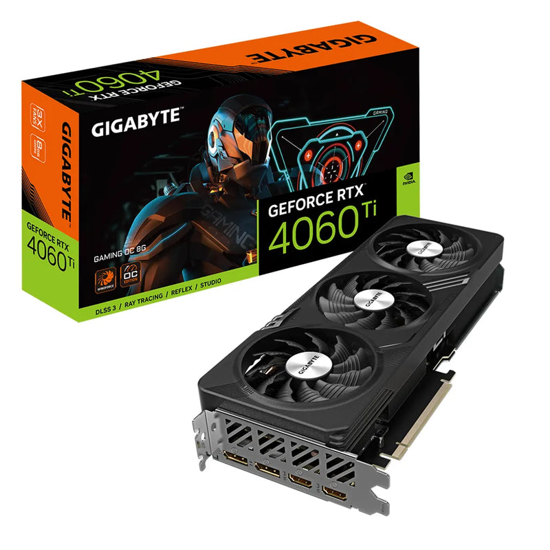 Gigabyte Nvidia Geforce® Rtx 4060Ti Gaming Oc - 8G Gddr6X Hdmix2 Dp X2.