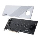 'Asus Hyper M.2 X16 Gen 4 Card (Pcie 4.0 3.0) Supports Four Nvme M.2 (2242 2260 2280 22110) Devices Up To 256 Gbps.