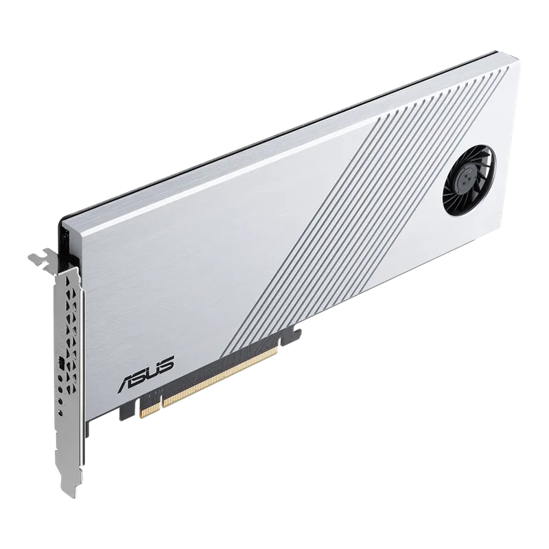 'Asus Hyper M.2 X16 Gen 4 Card (Pcie 4.0 3.0) Supports Four Nvme M.2 (2242 2260 2280 22110) Devices Up To 256 Gbps.