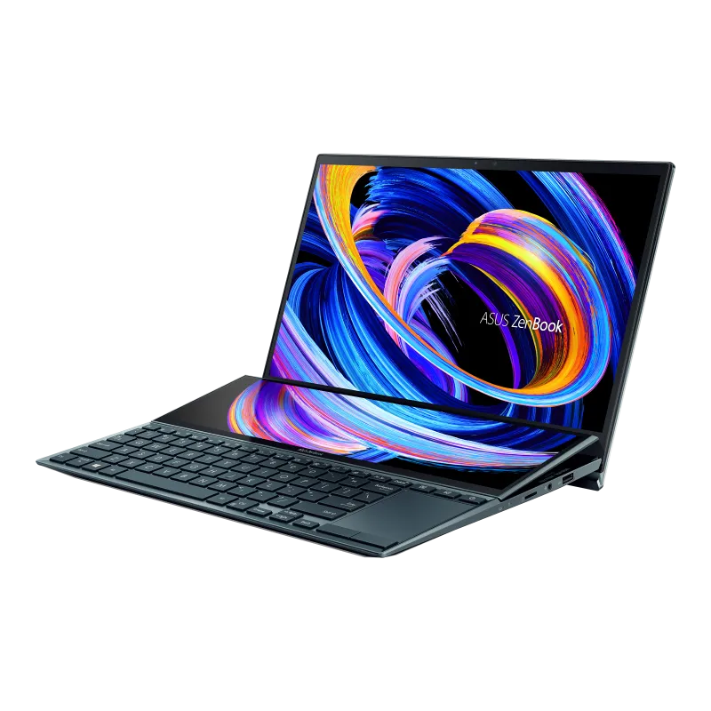Asus Consumer Asus Zenbook Duo Ux482Ea-I71610G0W 14'' Fhd Touch Blue I7-1195G7 16Gb Lpddr4 Ob 1Tb Pcie Ssd Screenpad Plus Stylus Incl Win11H