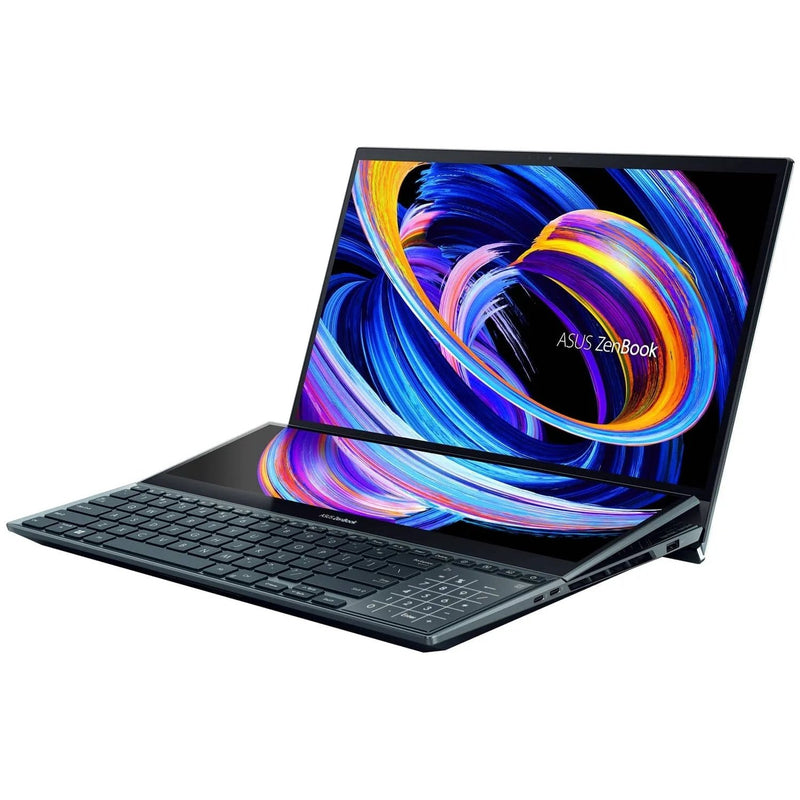 Asus Zenbook Pro Ux582Zm-Oi93210Bl1X 15.6'' 4K Oled Laptop - Blue, I9-12900H, 32Gb Ddr5, 1Tb Pcie Ssd, Rtx 3060 6Gb, Screenpad Pro, Stylus, Windows 11 Pro