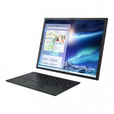 Asus Zenbook Innovation Ux9702Aa-I71610B0W 17.3'' 2560X1920 Foled Touch Detachable Black I7-12700H 16Gb Ddr5 Ob 1Tb Ssd Win11H
