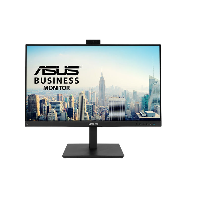 Asus Be279Qsk Video Conferencing Monitor 27 Inch Full Hd Hdmi Ips Frameless Full Hd Webcam Mic Array Stereo Speakers