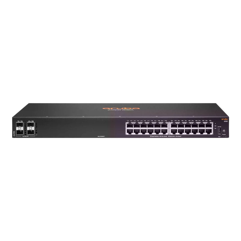 Hp Aruba 6100 24G 4Sfp+ Layer 2 Managed Switch