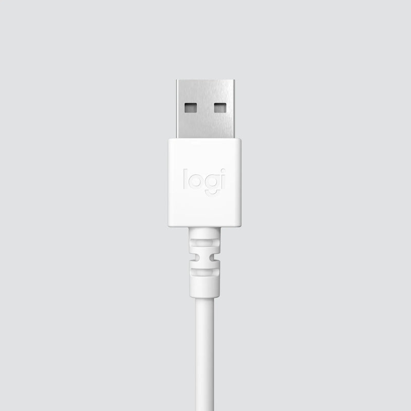 Logitech Headset - H390 Usb Computer Headset - Off-White - Usb - N A - Emea-914